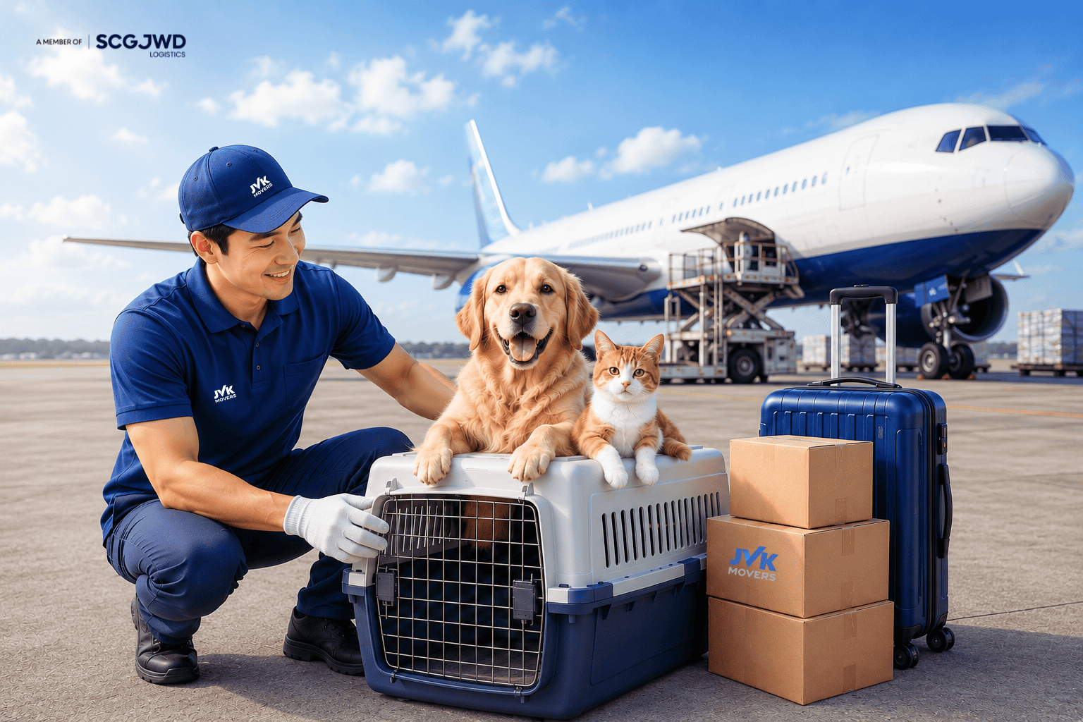 pet international move service by JVK Movers