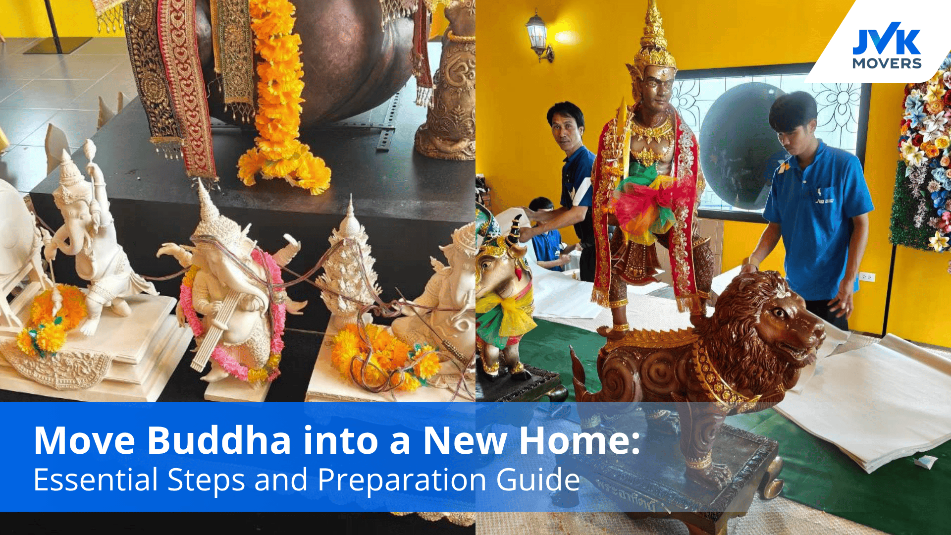 Move Buddha Statues into a New Home